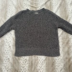American Eagle size small grey knit sweater